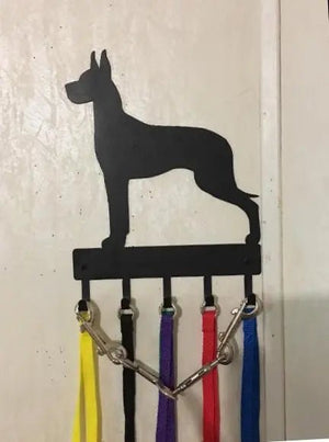 Great Dane Key Holder and Leash Hanger