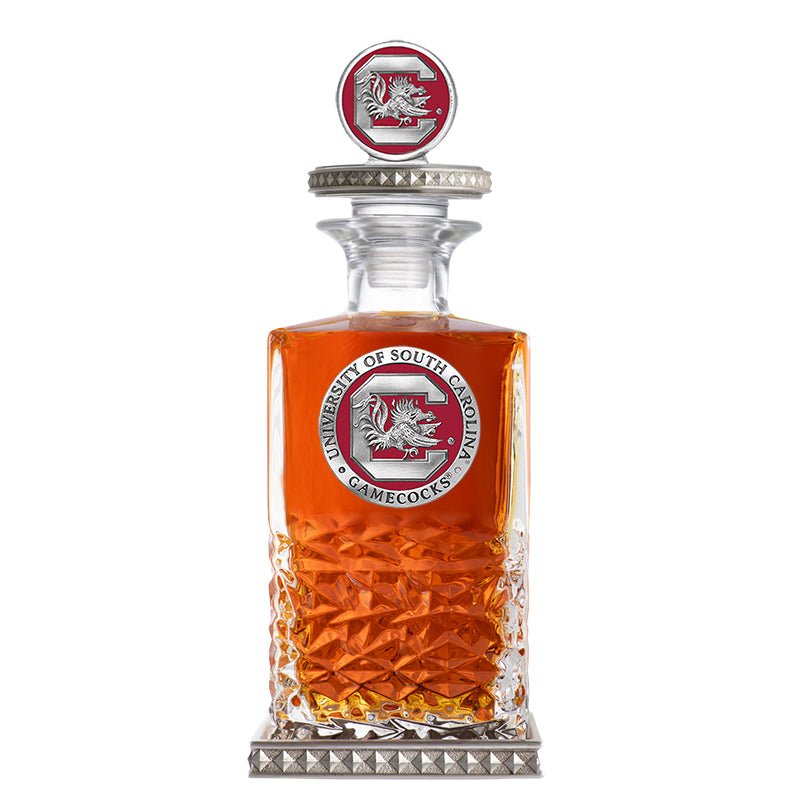 University of South Carolina Heritage Decanter w/ 3D Top-Diamond Accents