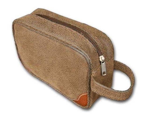 Classic Toiletries Case Dopp Kit - Dark Brown (BL103B)