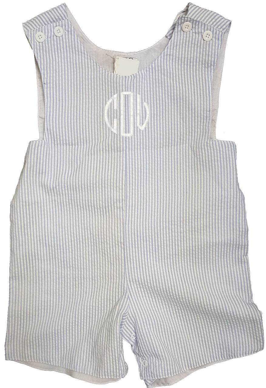 Main Street Collection MSC Seersucker Short All - Blue