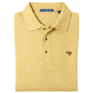 State of South Carolina Polo Shirt - Banana Yellow (Available in Different Thread Colors)