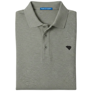 State of South Carolina Polo Shirt - Cool Grey (Available in Different Thread Colors)