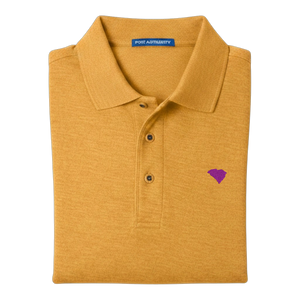 State of South Carolina Polo Shirt - Gold (Available in Different Thread Colors)