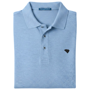 State of South Carolina Polo Shirt - Carolina Blue (Available in Different Thread Colors)