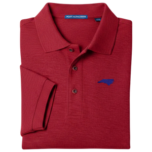 State of North Carolina Polo Shirt - Red (Available in Different Thread Colors)