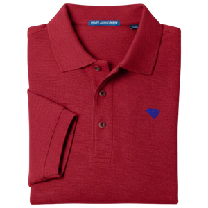 State of South Carolina Polo Shirt - Red (Available in Different Thread Colors)