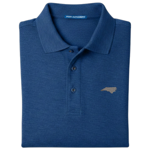 State of North Carolina Polo Shirt - Royal Blue (Available in Different Thread Colors)