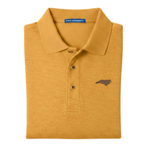 Palmetto Moon Polo Shirt - Gold (Available in Different Thread Colors)