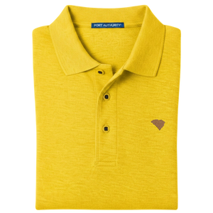 State of South Carolina Polo Shirt - Sunflower Yellow (Available in Different Thread Colors)