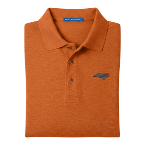 State of North Carolina Polo Shirt - Texas Orange (Available in Different Thread Colors)