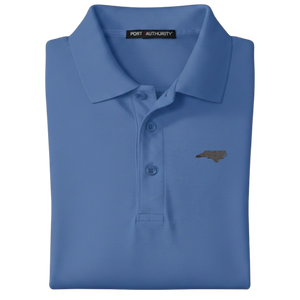 State of North Carolina Polo Shirt - Ultramarine Blue (Available in Different Thread Colors)