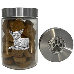 Chihuahua Good Dog Treat Jar