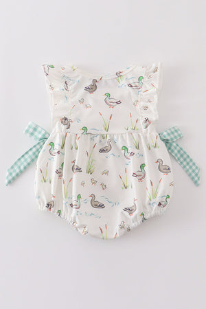 Sage Mallard Floral Bubble