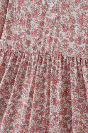 Floral print mom&me dress