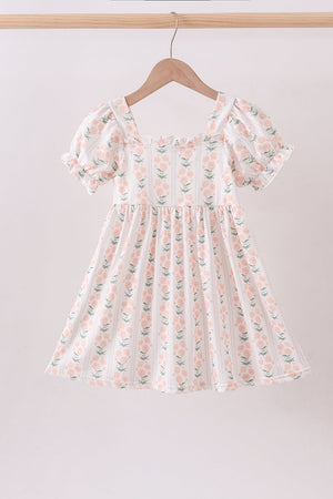 Sage floral mom&me dress