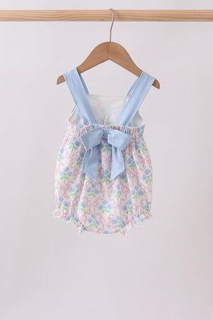 Blue Hydrangea Bow Bubble
