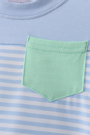 Mint Stripe Bubble