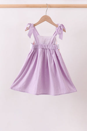 Purple Candy Smocked Dress