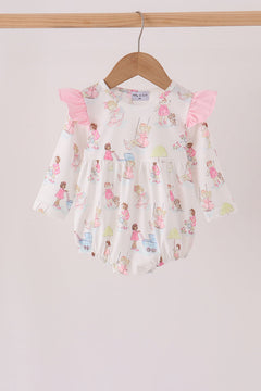 Pink all day adventure ruffle bubble