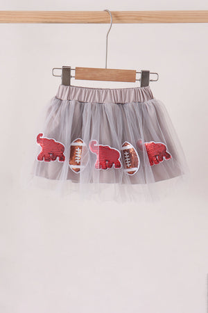 Alabama football sequin tutu dress
