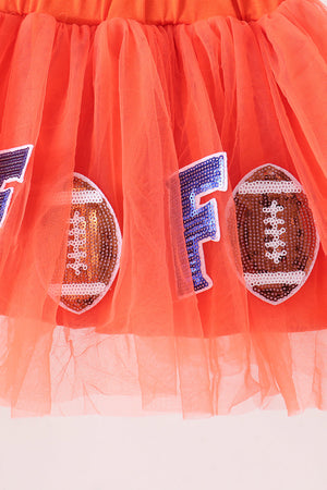 Florida football sequin tutu dress