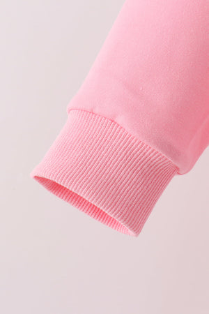 Pink Santa Sequin Top