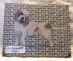 Fur Children Megabyte, Gigabyte, Dog Byte Mouse Pad - Petit Basset Grifon Vendeen (PBGV) (MPMGDB105)