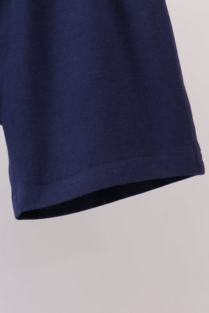 Green Stripe Polo Set