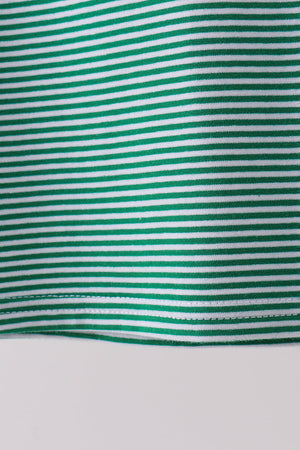 Green Ball Applique Dress
