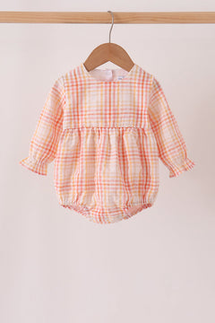 Pink plaid bubble