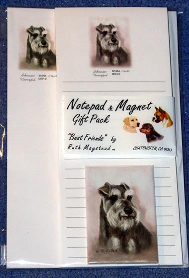 Ruth Maystead Gift Pack - Schnauzer (uncropped) (MSH2)