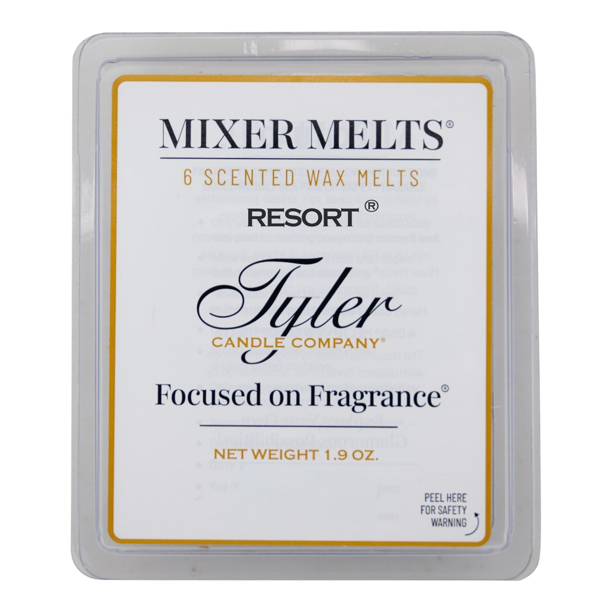 Tyler Candle Company Mixer Melt - Resort