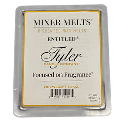 Tyler Candle Company Mixer Melt - Entitled
