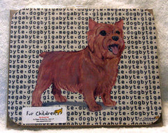 Fur Children Megabyte, Gigabyte, Dog Byte Mouse Pad - Norwich Terrier (MPMGDB100)