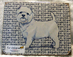 Fur Children Megabyte, Gigabyte, Dog Byte Mouse Pad - Westie (MPMGDB144)