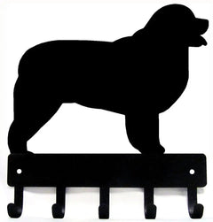 Newfoundland Dog Key Rack/ Leash Hanger