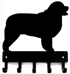 Newfoundland Dog Key Rack/ Leash Hanger