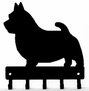 Norwich Terrier Dog Key Rack/ Leash Hanger