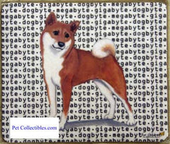 Fur Children Megabyte, Gigabyte, Dog Byte Mouse Pad - Shiba Inu (ZE-MPMGDB125)