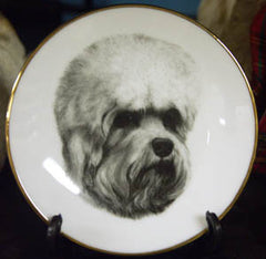 Mini Best In Show 4in Porcelain Plate - Dandi Dinmont