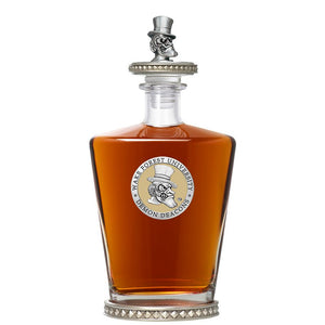 Wake Forest University Royal Decanter w/ 3D Top-Diamond Accents