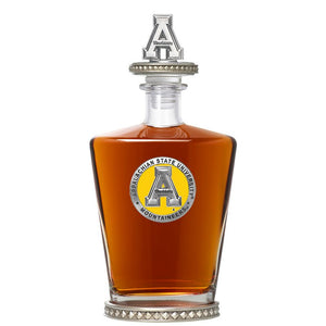 Appalachian State University Royal Decanter w/ 3D Top-Diamond Accents