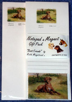 Ruth Maystead Gift Pack - Rhodesian Ridgeback (RHR5)