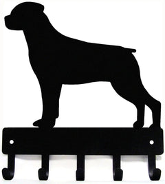 Rottweiler Key Holder and Dog Leash Hanger