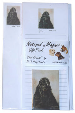 Ruth Maystead Gift Pack - Cocker Spaniel (Black) (SPC5)