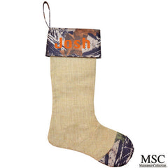 Camo Christmas Stocking (STCA/6933)