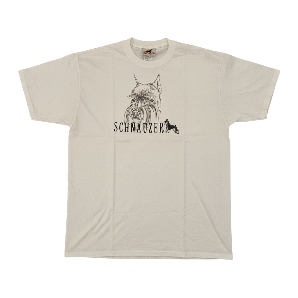 Gr8 Dogs Brand Schnauzer Adult T-Shirt