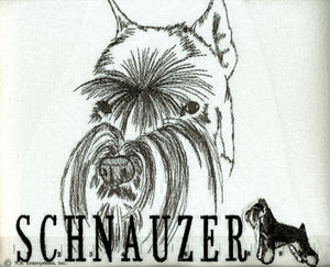 Gr8 Dogs Brand Schnauzer Adult T-Shirt
