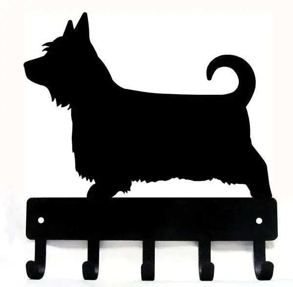 Silky Terrier Key Holder/ Leash Hanger