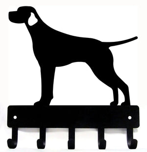 Smooth Pointer Dog Key Rack/ Leash Hanger